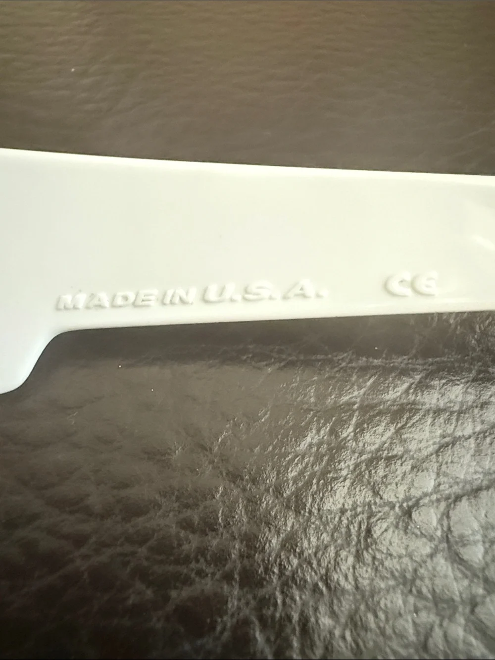 White Sport Sunglasses with Orange Mirrored Lenses